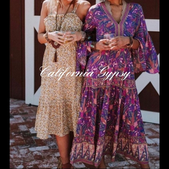 LAST ONE🎉Floral lantern sleeve dress - Picture 5 of 16